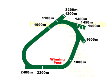 Ascot Racecourse - Ascot Track Map - Ascot Feature Races